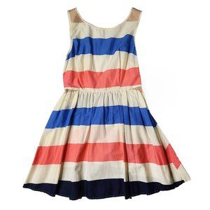 Forever 21 Pink and Blue Striped Dress